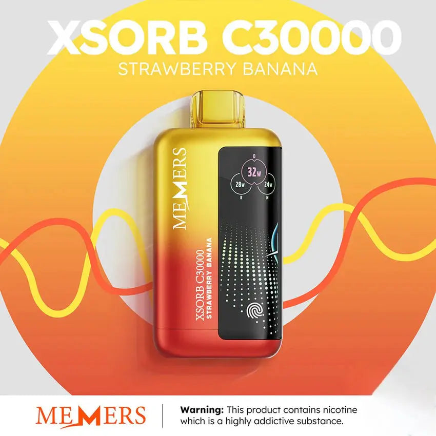 Memers Xsorb C30000 - Strawberry Banana