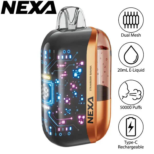 NEXA Ultra 50K Disposable - Strawberry Banana