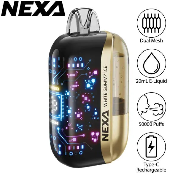 NEXA Ultra 50K Disposable - White Gummy Ice