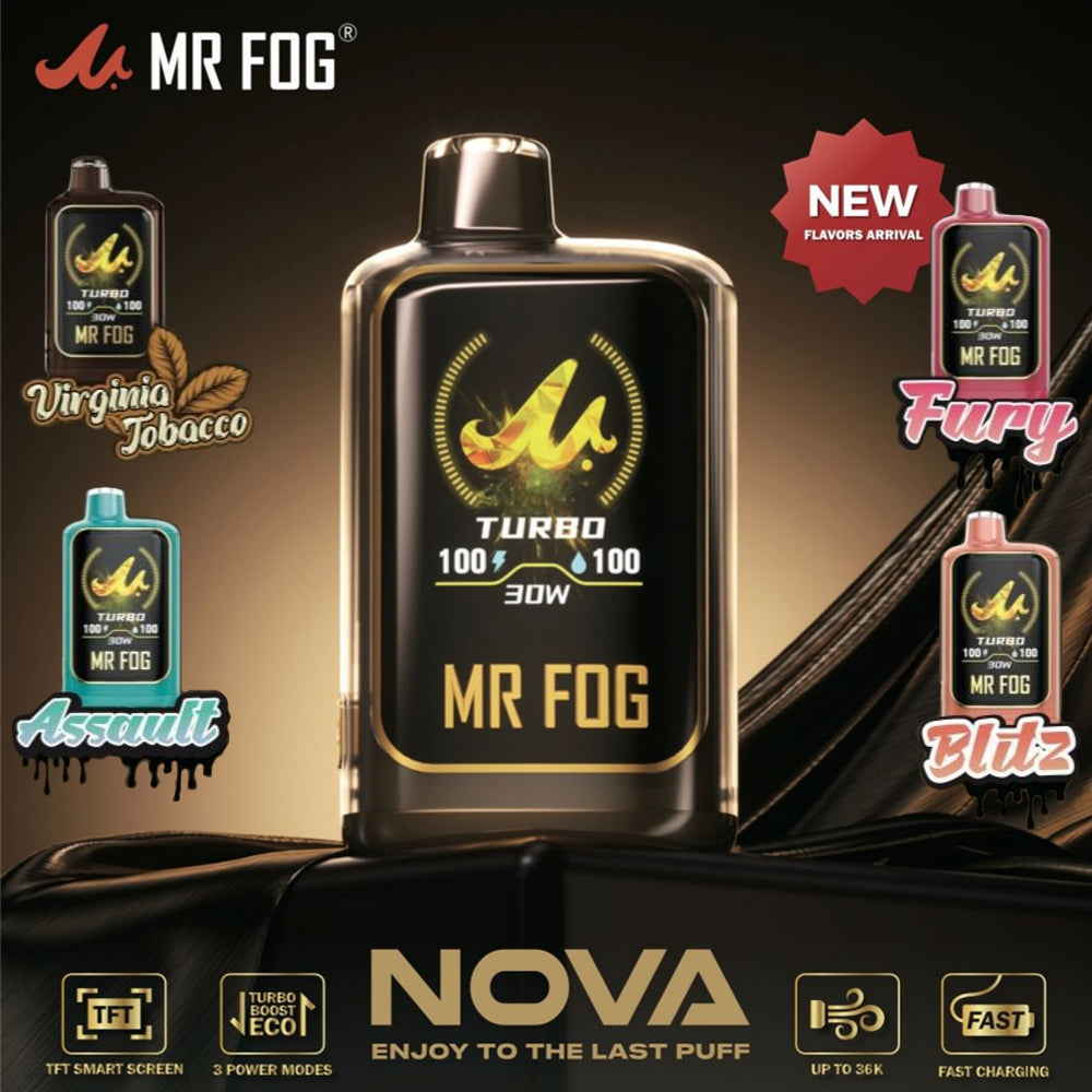 Blitz Flavor Mr. Fog Nova 36K Disposables - Fat Panda Nova Mr Fog Flavors List Switch Blitz Flavor Mr. Fog Nova 36K Disposables - Fat Panda Nova Mr Fog Flavors List Switch