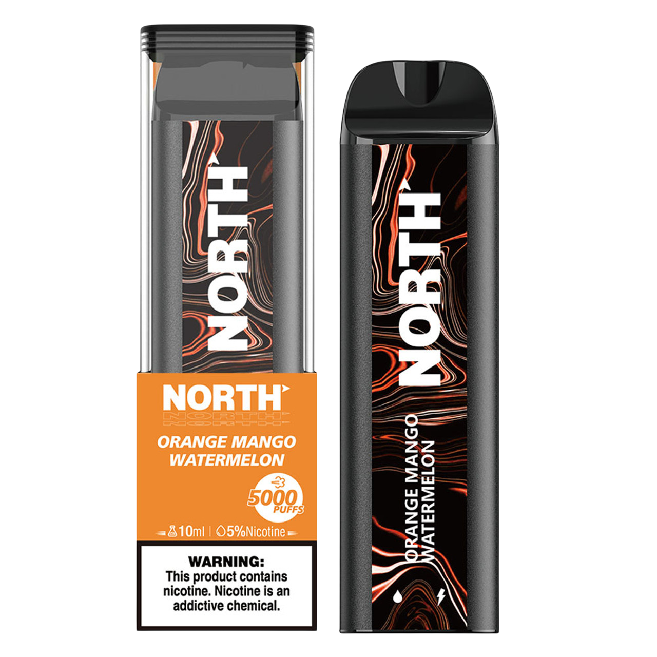 North 5000 Disposable - Orange Mango Watermelon