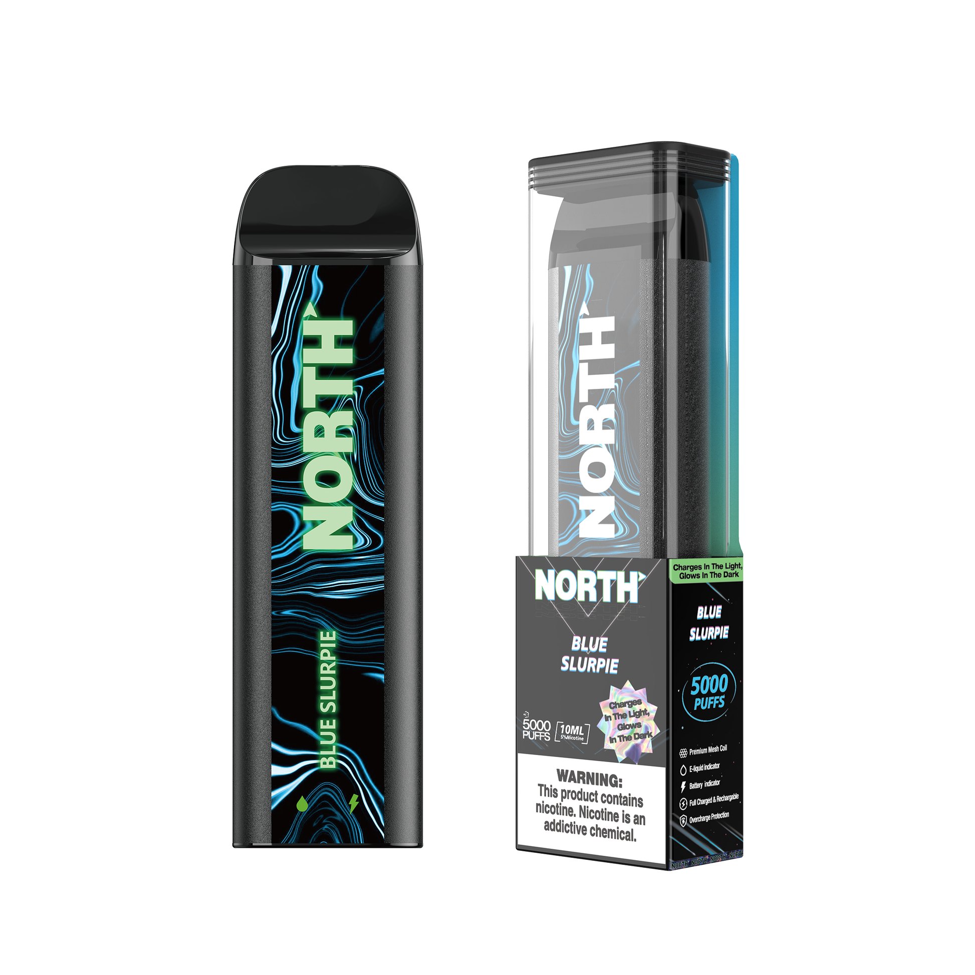 North 5000 Disposable - Blue Slurpie
