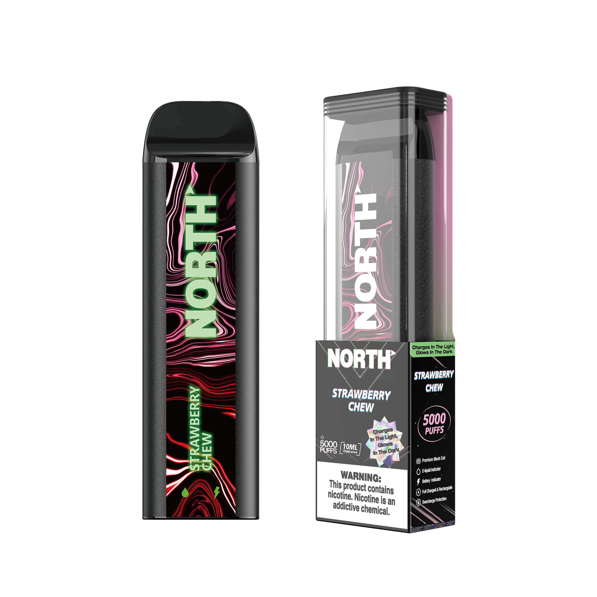 North 5000 Disposable - Strawberry Chew