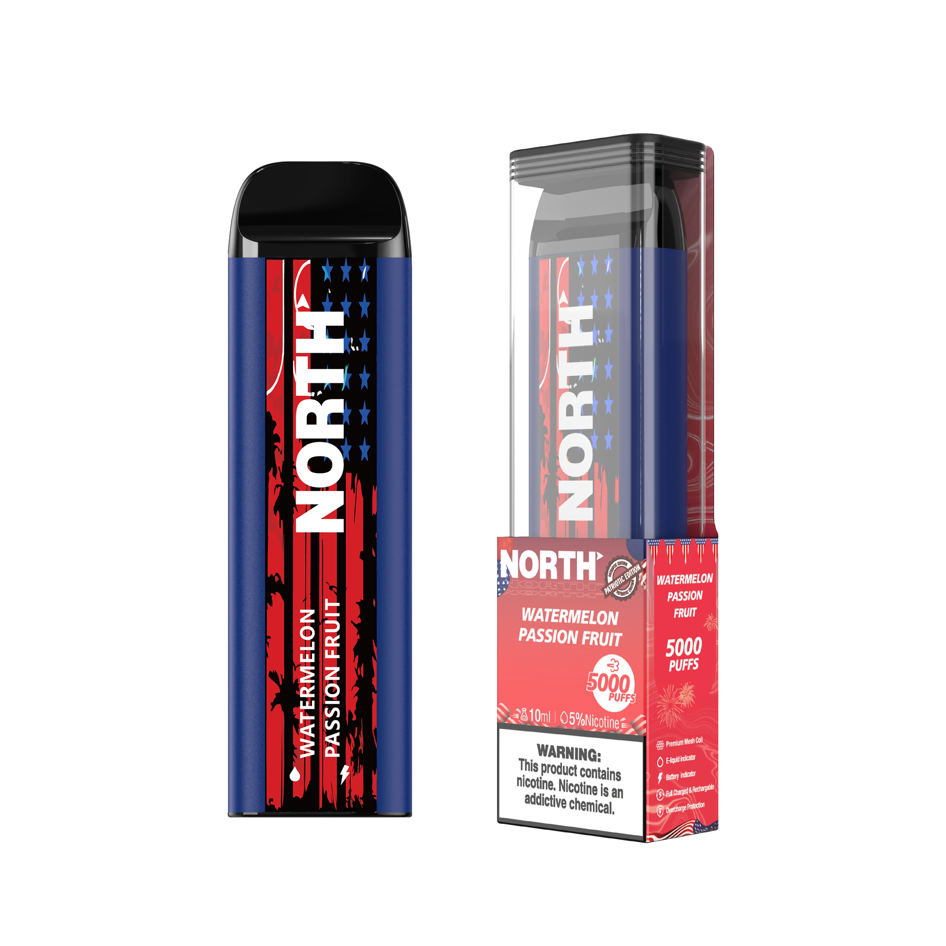 North 5000 Disposable - Watermelon Passion Fruit