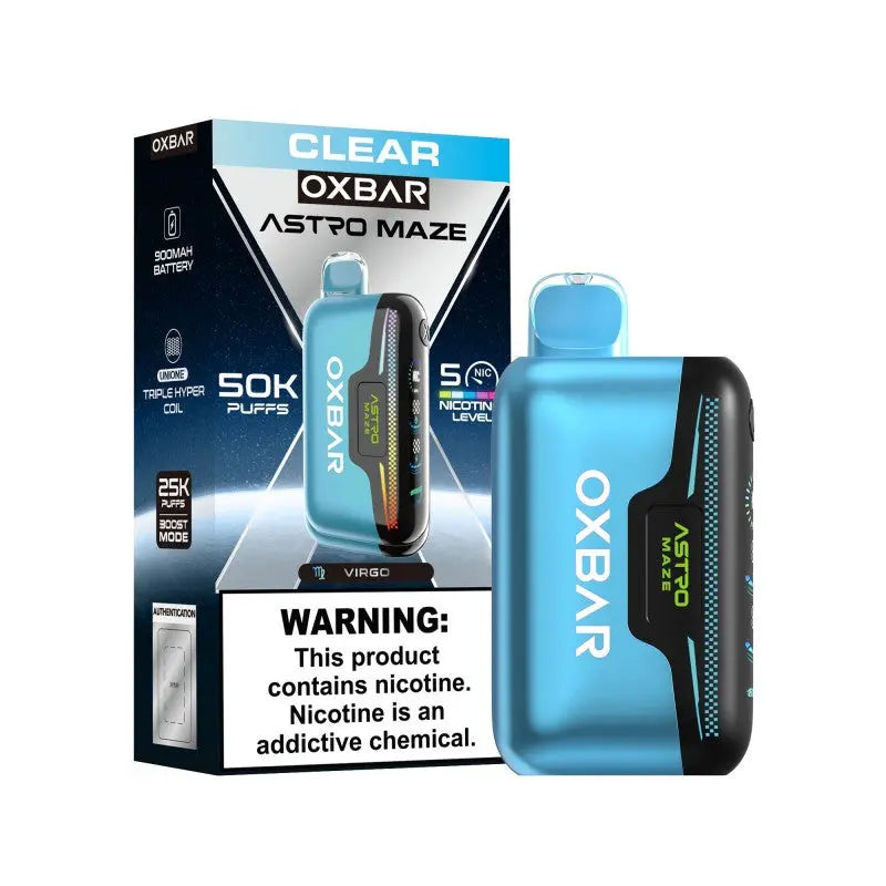 OXBAR Astro Maze 50K Disposable  - Clear