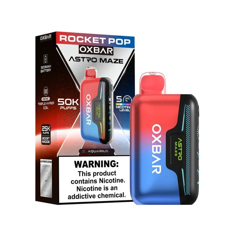 OXBAR Astro Maze 50K Disposable  - Rocket Pop