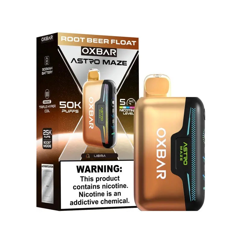 OXBAR Astro Maze 50K Disposable  - Root Beer Float