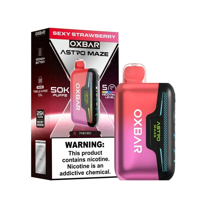 OXBAR Astro Maze 50K OXBAR Astro Maze 50K Disposable Strawberry