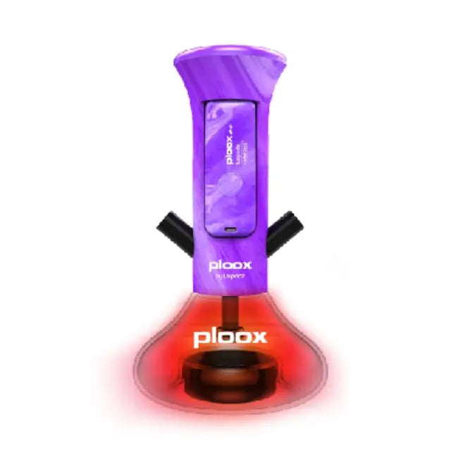 PLOOX HOOKAH BY LUXPODZ (Free Ploox Device 3%) - Purple Resin