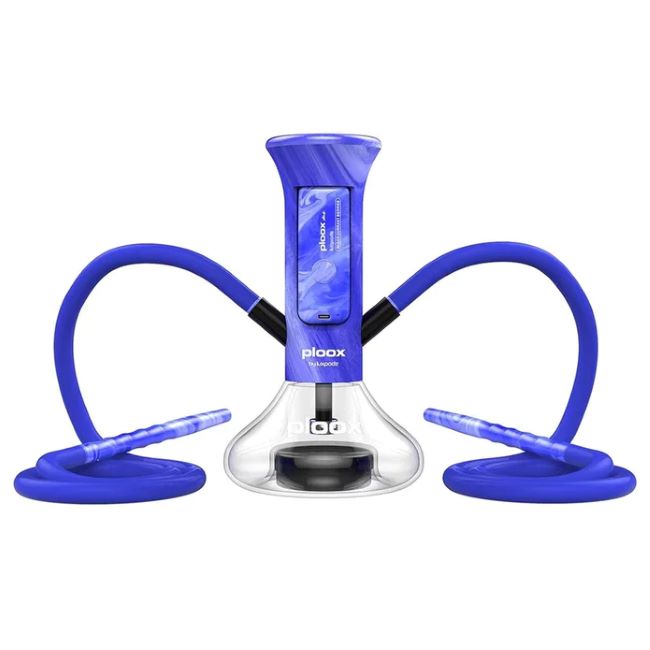 PLOOX X HOOKAH BY LUXPODZ (Free Ploox 15K Device 5%) - Resin Blue