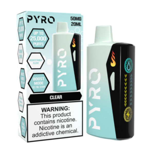 PYRO Boost 25000 Disposable - Clear