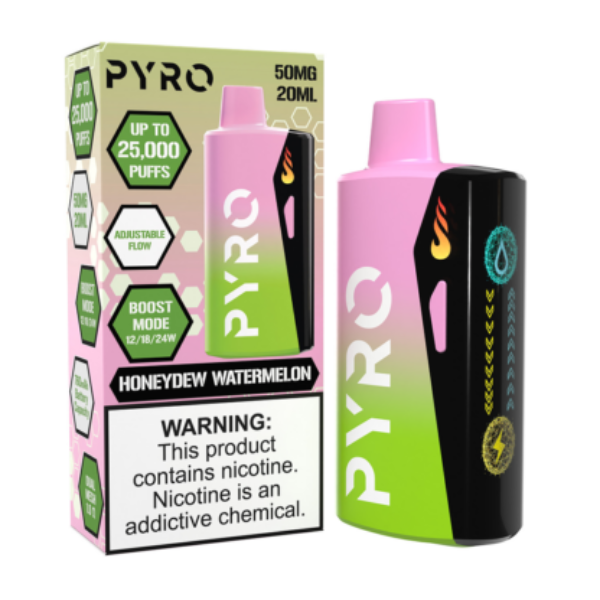 PYRO Boost 25000 Disposable - Honeydew Watermelon