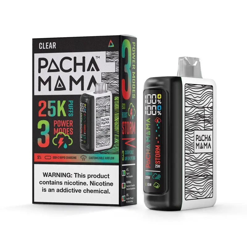 Pachamama 25K Disposable - Clear