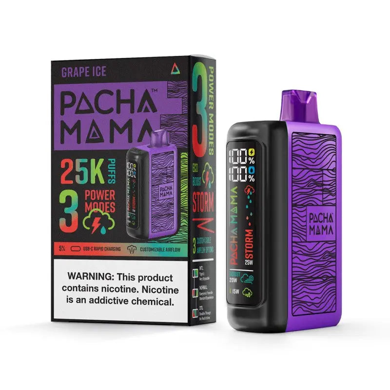 Pachamama 25K Disposable - Grape Ice
