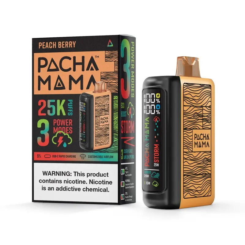 Pachamama 25K Disposable - Peach Berry