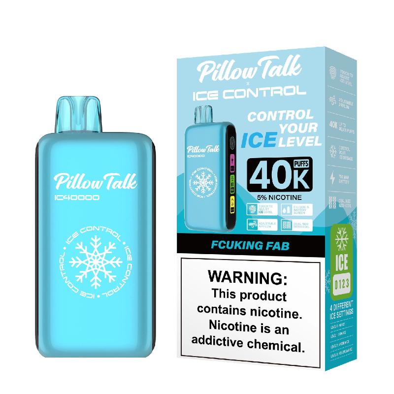 Pillow Talk Ice Control 40K Disposable - Fcuking Fab