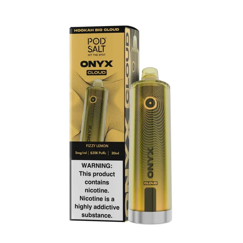 PodSalt Onyx Cloud 25000 - Fizzy Lemon