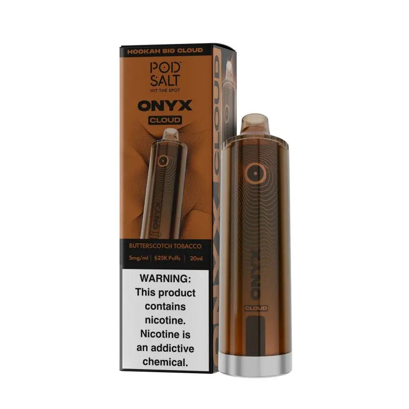 PodSalt Onyx Cloud 25000 - Buterscotch Tobacco