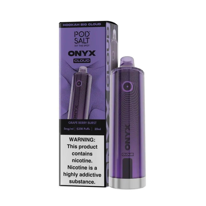 PodSalt Onyx Cloud 25000 - Grape Berry Burst