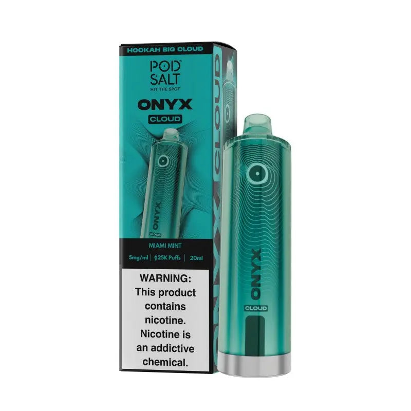 PodSalt Onyx Cloud 25000 - Miami Mint