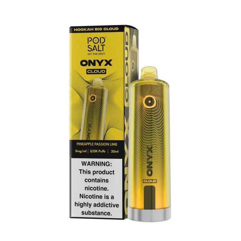 PodSalt Onyx Cloud 25000 - Pineapple Passion Lime