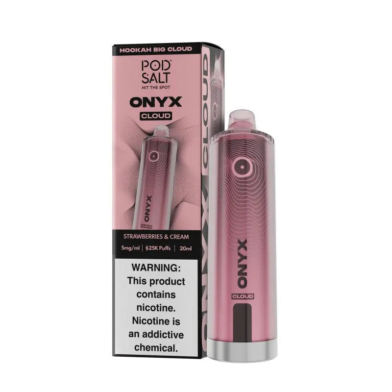PodSalt Onyx Cloud 25000 - Strawberry & Cream
