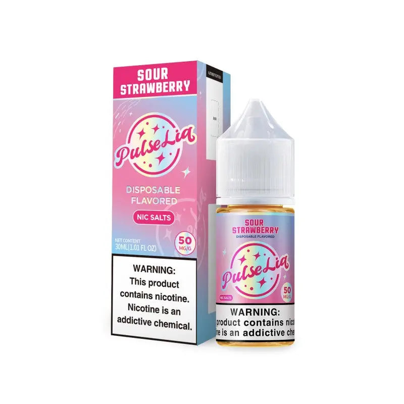 Pulse Liq Nic Salt 30ml by Geek Bar - Sour Strawberry