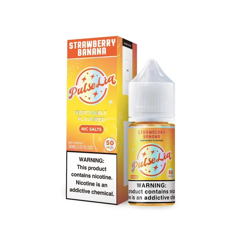 Pulse Liq Nic Salt 30ml by Geek Bar - Strawberry Banana