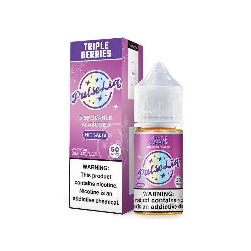Pulse Liq Nic Salt 30ml by Geek Bar - Triple Berries