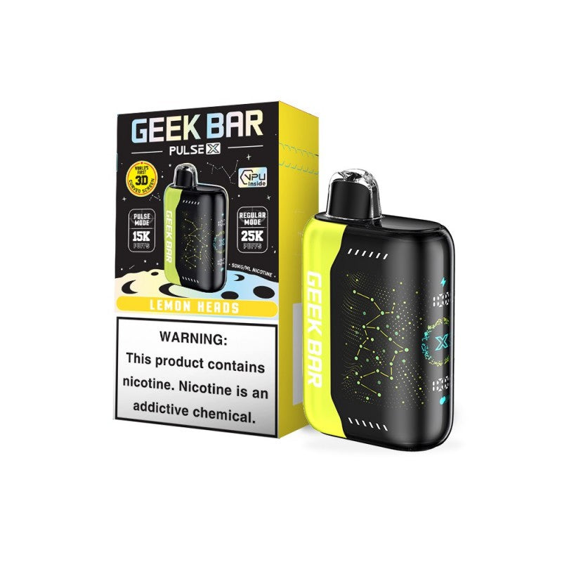 Geek Bar Pulse X 25K Disposable - Lemon Heads