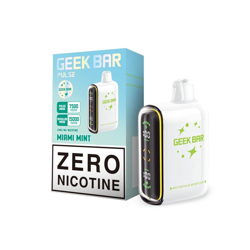 Geek Bar Pulse Disposable 0% - Miami Mint