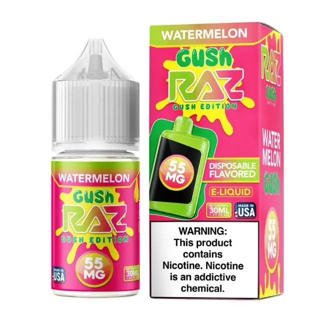RAZ Gush Edition E-Liquid 30ml - Watermelon Gush