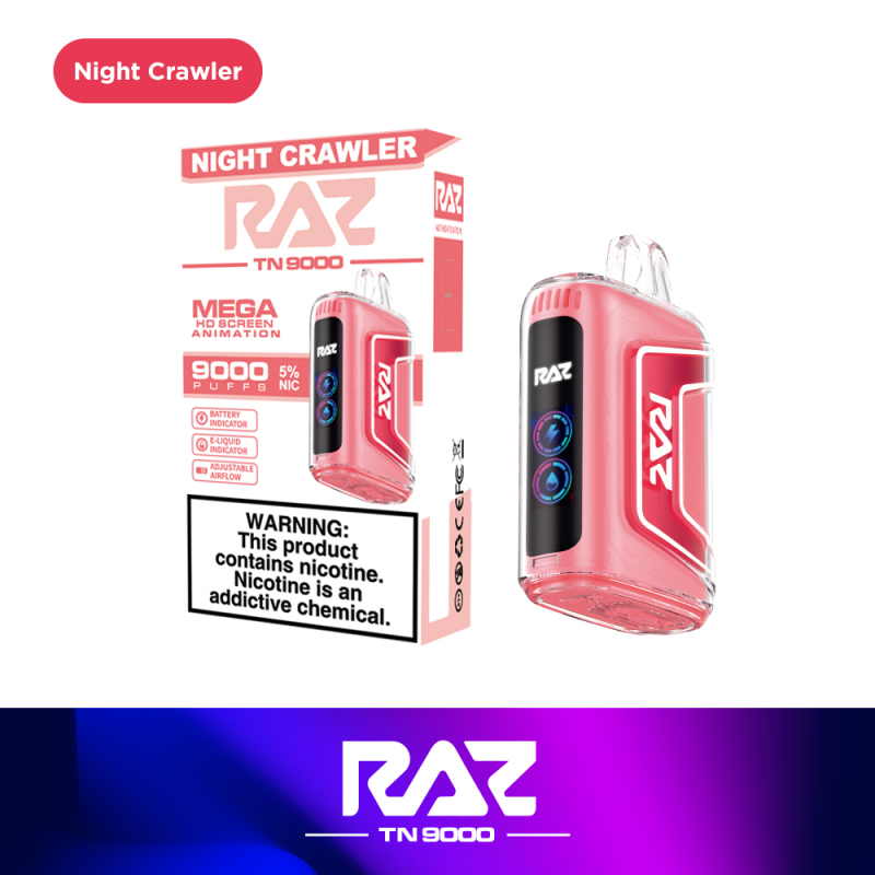 RAZ TN9000 Disposable - Night Crawler