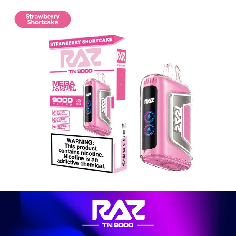 RAZ TN9000 Disposable - Strawberry Shortcake
