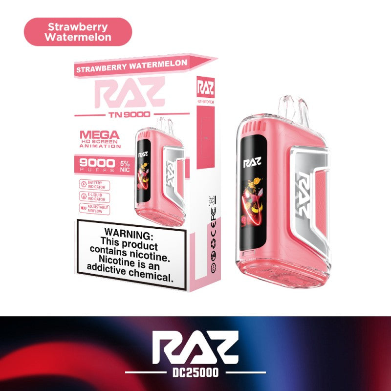 RAZ TN9000 Disposable - Strawberry Watermelon