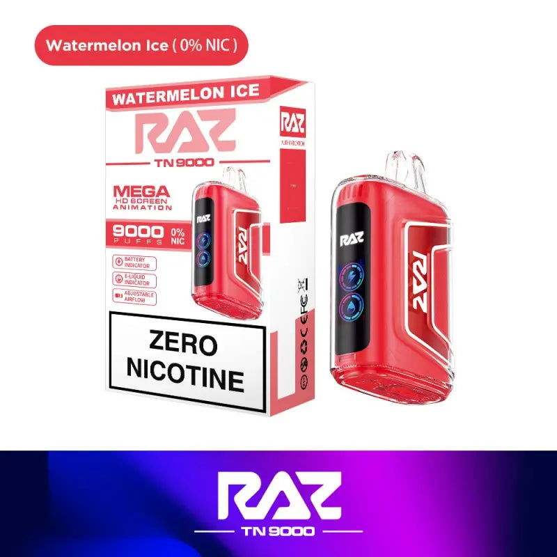RAZ TN9000 Disposable 0% - Watermelon Ice