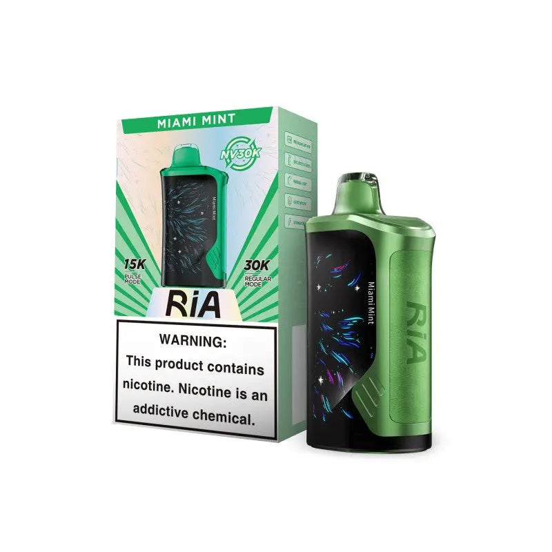 Geek Bar RIA NV30K Disposable Vape - Miami Mint