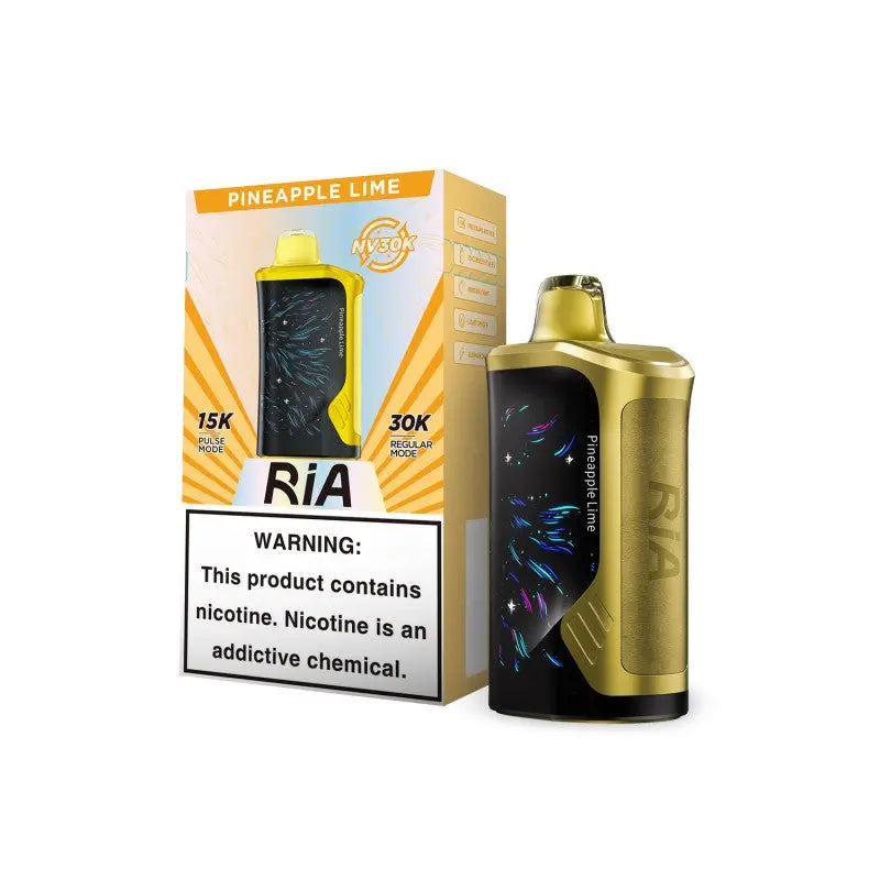 Geek Bar RIA NV30K Disposable Vape - Pineapple Lime