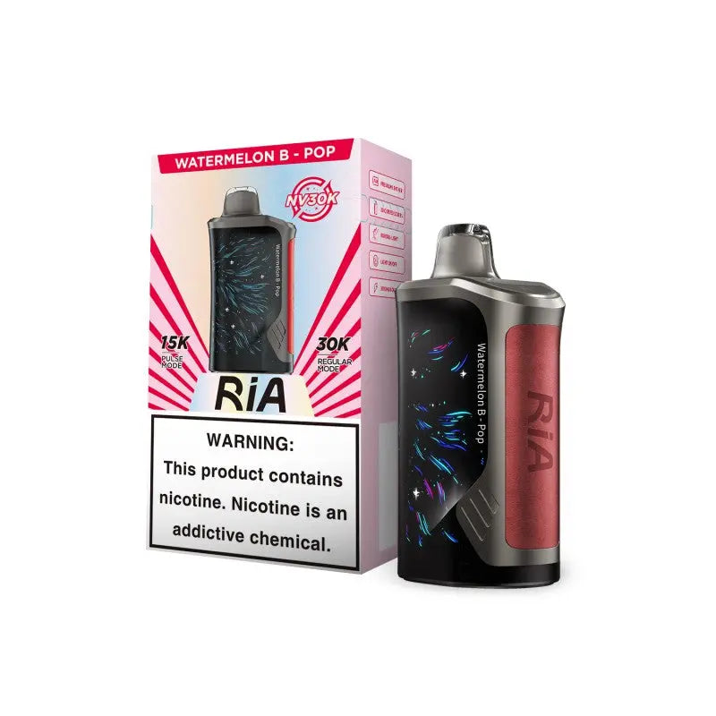 Geek Bar RIA NV30K Disposable Vape - Watermelon B-Pop