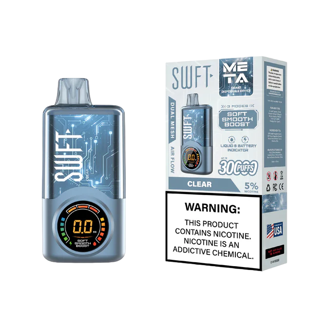 SWFT Meta 30K Disposable - Clear
