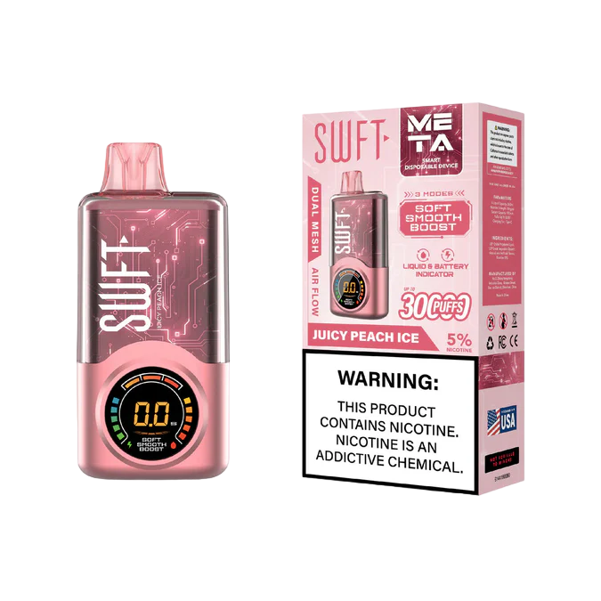 SWFT Meta 30K Disposable - Juicy Peach Ice