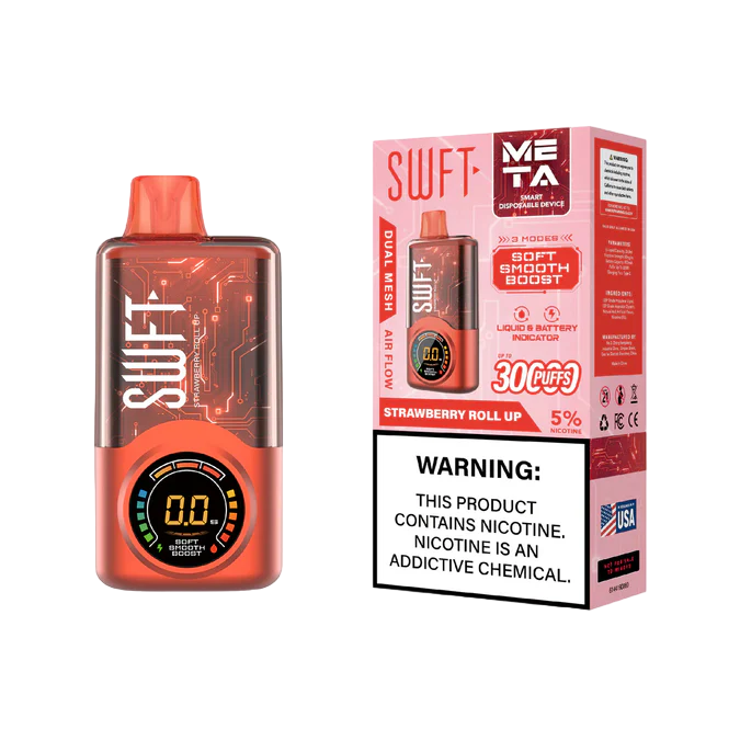SWFT Meta 30K Disposable - Strawberry Roll Up