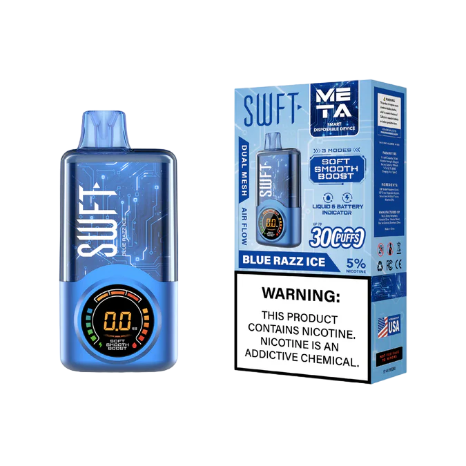 SWFT Meta 30K Disposable - Blue Razz Ice
