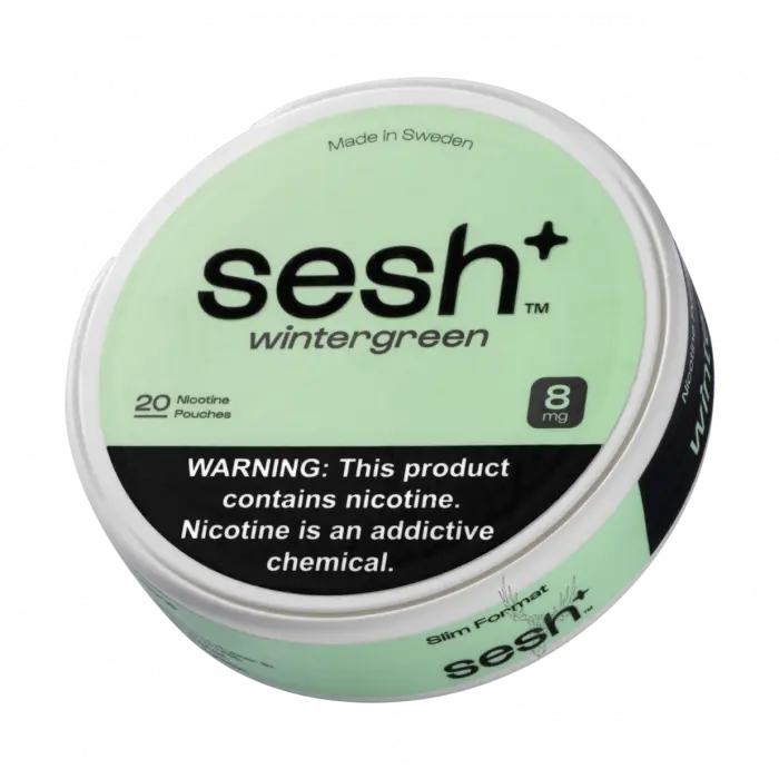 Sesh+ Nicotine Pouches - Wintergreen