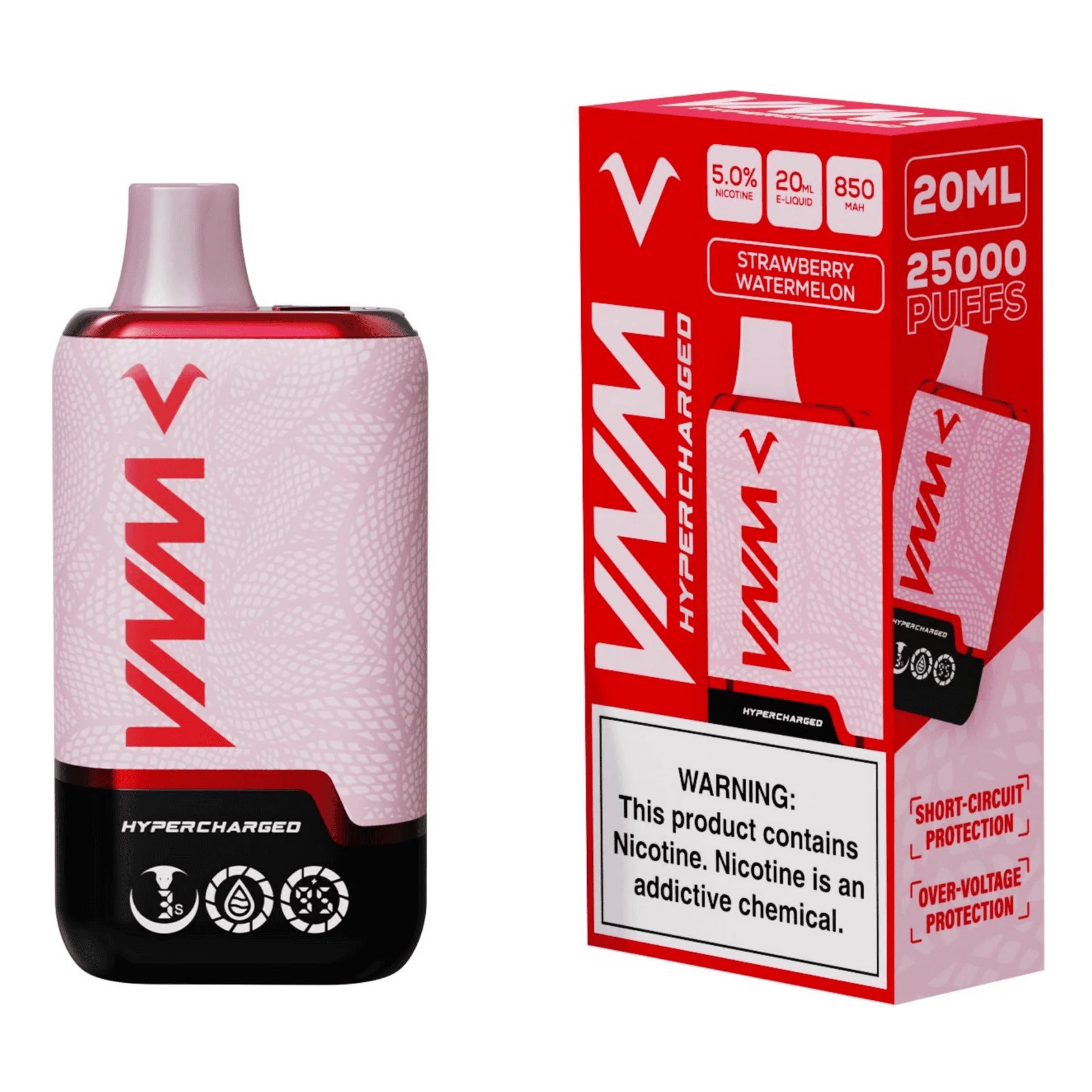 VNM Hypercharged VM25000 - Strawberry Watermelon