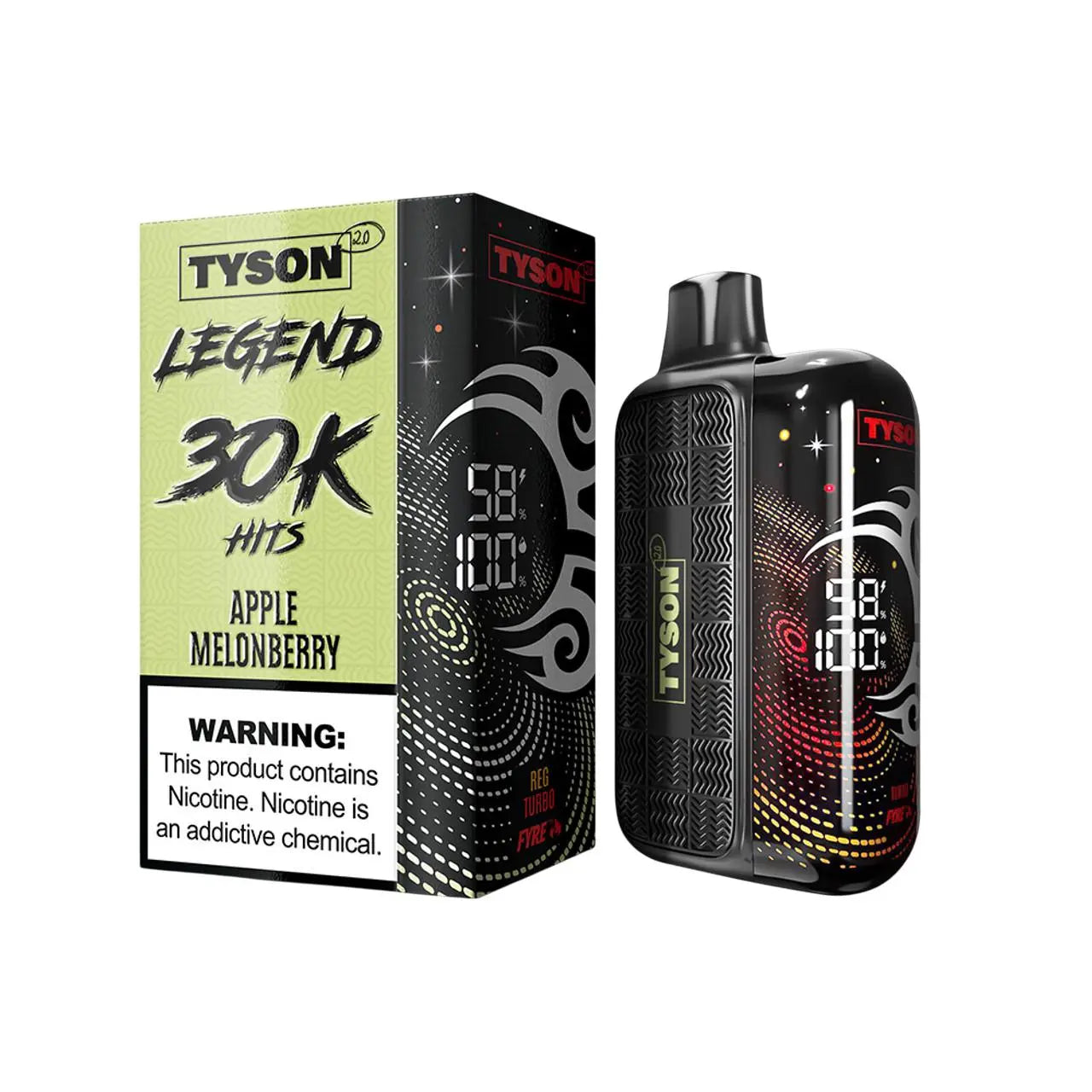 Tyson 2.0 Legend 30K - Apple Melonberry