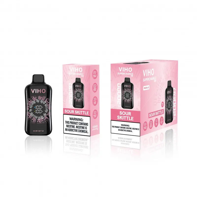 VIHO Supercharge Pro 20K - Sour Skittle