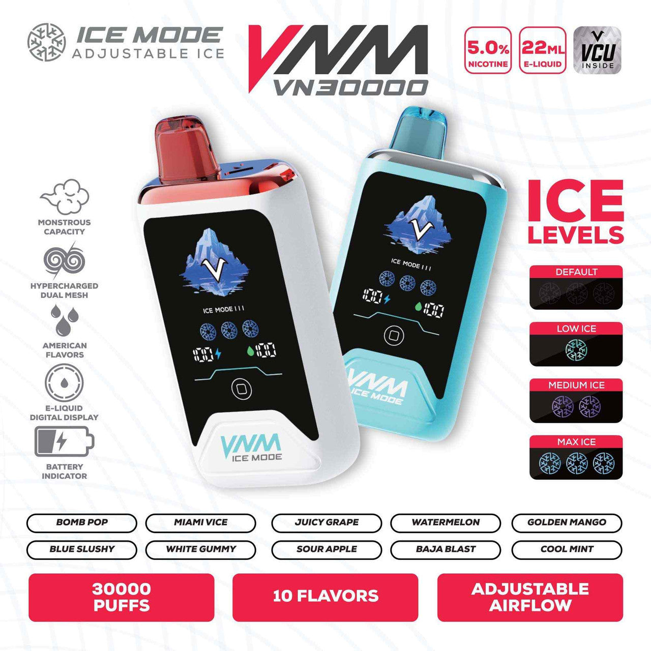 VNM Ice Mode 30K Disposable