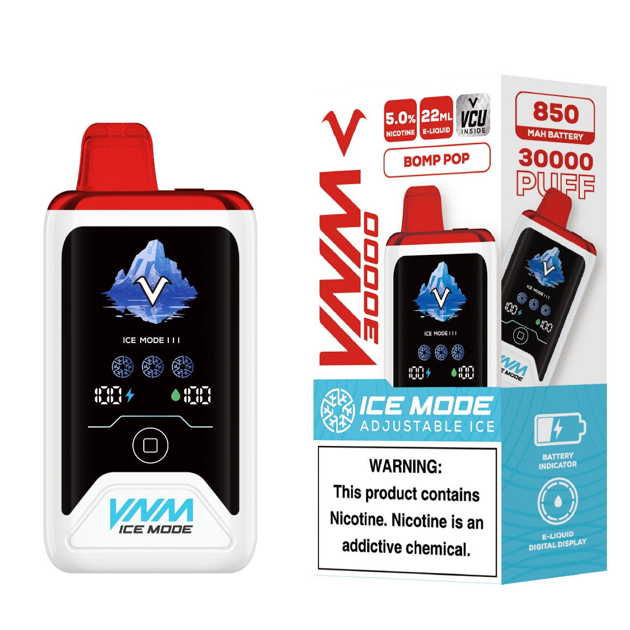 VNM Ice Mode 30K Disposable - Bomp Pop