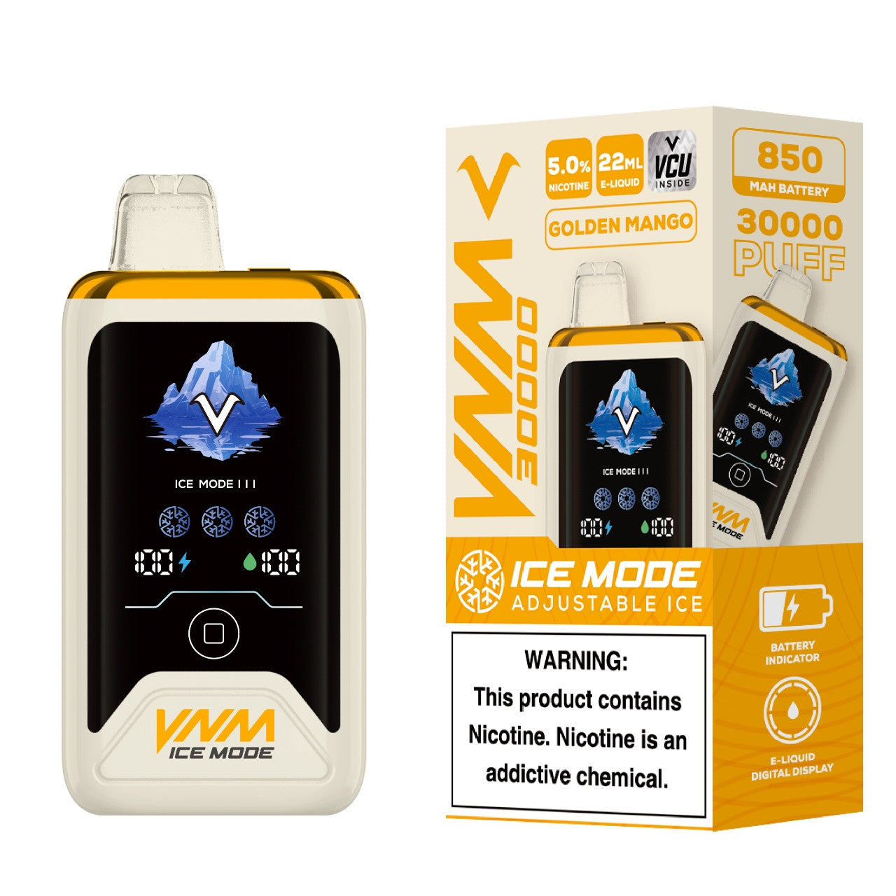 VNM Ice Mode 30K Disposable - Golden Mango